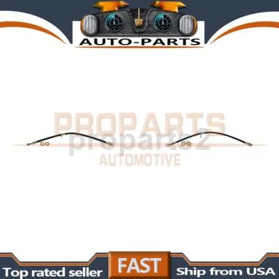 2x Kit dianteiro de mangueira de freio hidráulico para 2008-2012 Honda Accord 2.4L - Imagem 1 de 4