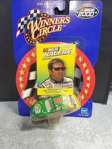 2000 WINNER'S CIRCLE NASCAR RACERS WITH COLLECTOR'S CARD #18 BOBBY LABONTE NEW - Picture 1 of 13