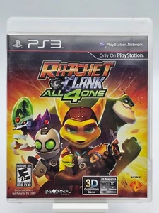 Ratchet & Clank: All 4 One PS3 Playstation 3 Video Game Tested Working - Picture 1 of 2
