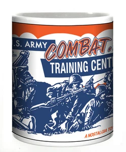 Ceramic mug featuring US Army Combat Training Center Play Set - Picture 1 of 1