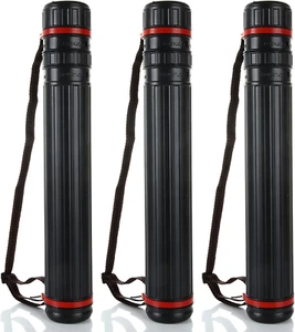3PCS Poster Tube, Small Poster Tube with Strap, Art & Poster Storage Transport T - Picture 1 of 12