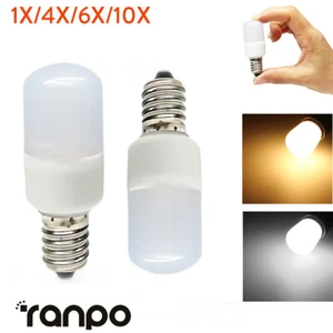 1X 10X Mini E14 E12 LED Light Bulbs 1.5W SMD T22 Lamps For Refrigerator Freezer - Picture 1 of 12