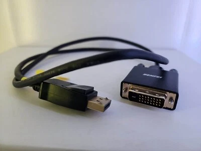 BENFEI DisplayPort to DVI Adapter, Display Port to DVI Converter MM (2-pack) - Image 1 of 4