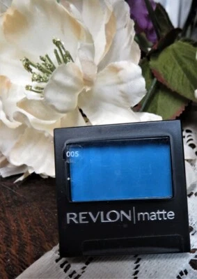 Revlon Matte Venetian Blue #005 Eye Shadow BRAND NEW HTF FREE SHIPPING - Image 1 of 2