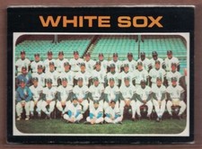 1971 Topps Baseball Team Card Chicago White Sox #289