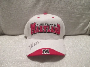EJ Henderson Signed Maryland Terps Terrapins Top Of The World Maryland Cap Hat - Picture 1 of 5