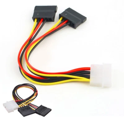 SATA IDE CONVERTITORE Hard Disk Driver HD Adattatore Cavo 4 PIN 15 PIN - Immagine 1 di 4