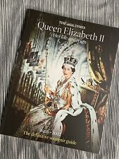 The Times Queen Elizabeth II Collectable Magazine 136-page Special Edition 2022