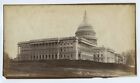 Capitol Building Washington USA c1880s Photo By Frith