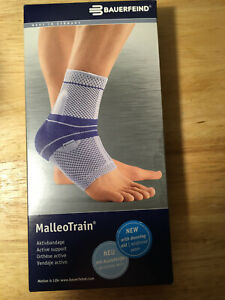 Bauerfeind MalleoTrain Ankle Support Brace Left     Foot Size 3     BRAND NEW
