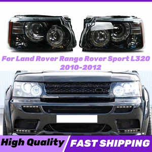 Conjunto de faros delanteros de coche de 2 piezas para Land Rover Range Rover Sport L320 2010-13 - Imagen 1 de 10