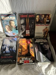 6 ACTION/THRILLER VHS MOVIES: Single White Female, Jacob's Ladder, Runaway Jury - Picture 1 of 7