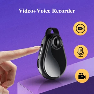 Mini Necklace Camera HD1080P Video Voice Recording Wearable Body Camera Recorder - Picture 1 of 28