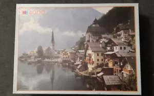 puzzle 4000 pezzi MB titolo"Village au bord du lac" - Foto 1 di 3