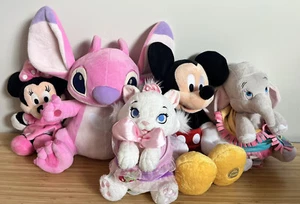 Disney Plüsch Konvolut Mickey, Minnie, Engel, Marie & Dumbo - Bild 1 von 1