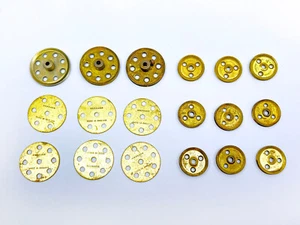 Vintage Meccano Pulley job lot x18 L24 - Picture 1 of 6
