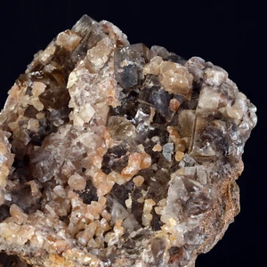 Fluorite And Calcite Mines of Dufort Gard France Mass 3240 G Fluorite Mineral - Picture 1 of 11