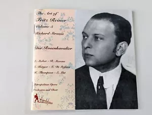 The Art of Fritz Reiner Volume 5 : Strauss - Der Rosenkavalier 3 x CD Arlecchino - Imagen 1 de 14