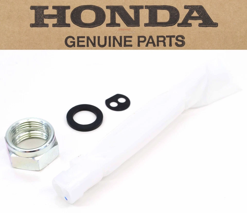 Fuel Screen Filter CB400 CB500 CB550 CB750 Petcock Nut Gasket (See Desc)Z149 - Image 1 of 4
