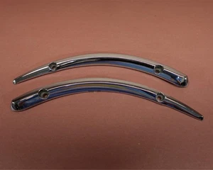 1999-2003 Yamaha Road Star XV1600 Chrome Rear Fender Struts - Picture 1 of 7