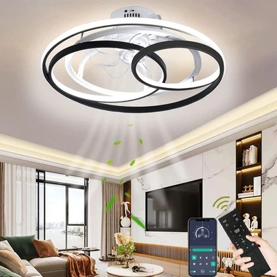 Wildcat Ceiling Fan with Lights Modern LED Dimmable Quiet - Image 1 of 4