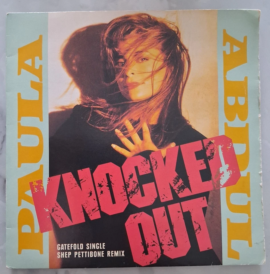 Paula Abdul - Knocked Out (1990 7inch Vinyl Single Gatefold Sleeve) VG+/VG+ - Image 1 of 4