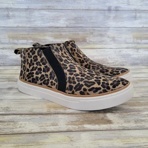 Toms Bryce Leopard Slipper Wildleder Plateau Sneaker Schuhe Damengröße 7,5 - Bild 1 von 11