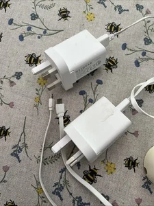 2 x Arlo VMA4800 MIcro-B USB Quick Charge Cable 2m Power Supply for Pro2 Camera - Picture 1 of 2