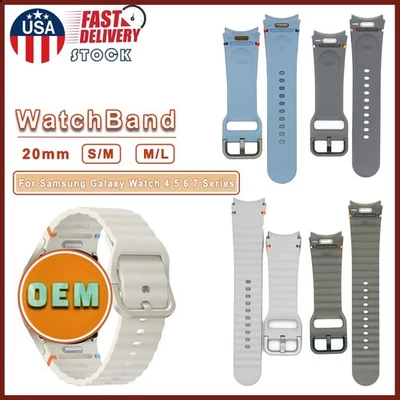 OEM Smart Sport Watch Band Strap For Samsung Galaxy Watch 4 5 6 7 Series Replace
