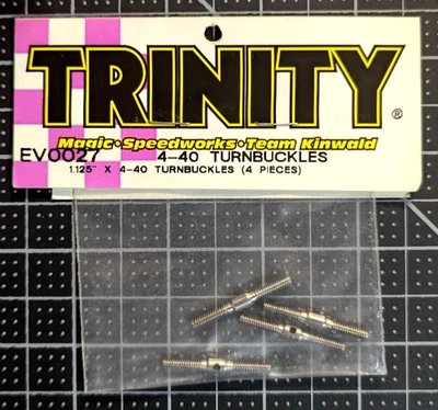 EV0027	Trinity EV10 Turnbuckles 1.125" x 4-40 (4) - Image 1 of 2