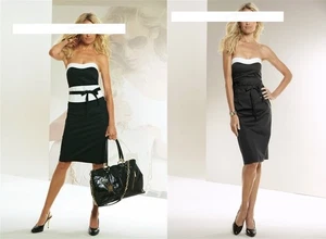 "APART" Corsagen Kleid mit Nano schwarz/creme Gr. 34 Neu - Bild 1 von 3