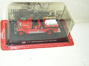 Amercom Fire Trucks 1:72 Studebaker Fire Truck South Bend Indiana 1928 NIB - Picture 1 of 3
