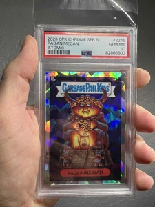Garbage Pail Kids 2023 Chrome 224b Pagan Megan Atomic PSA 10 Gem Mint - Picture 1 of 1