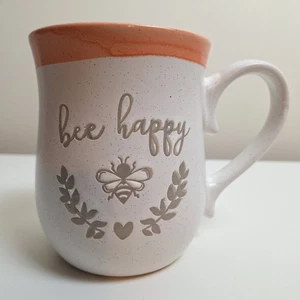 Bee Happy inspirierend geprägt gesprenkelt groß 5" hoch - Bild 1 von 7
