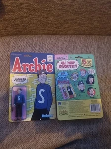 Archie Comics Reaction Action Figure Super7 Jughead New On Card - Picture 1 of 3
