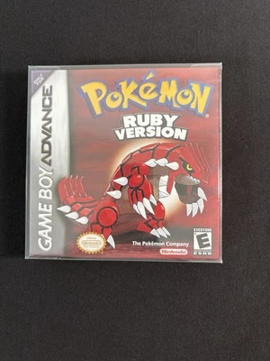 NINTENDO GAMEBOY - POKEMON - RUBY VERSION - SEALED (Game Boy 2003) CIB - Image 1 of 4