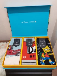 Stance x The Simpsons Socken Geschenkbox Set Multi Größe L - Bild 1 von 5