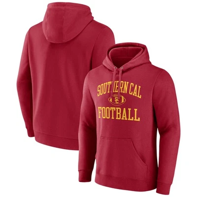 Men's Cardinal USC Trojans Neutral Zone Team Pullover Hoodie - Image 1 of 3