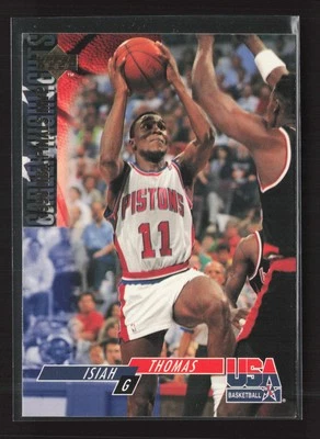 1994 Upper Deck USA Isiah Thomas #69 USA Lis - Image 1 of 2