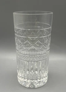 Rare Waterford Crystal Jaipur Highball Blown Glass 5 5/8” x 2 7/8” Artist Signed - Picture 1 of 11