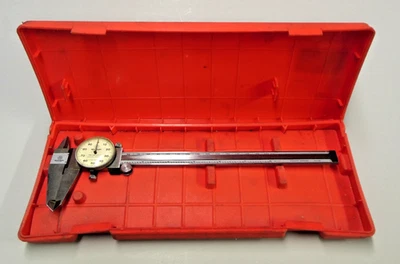 Mitutoyo Dial Caliper 8" 505-644-50 .001" Shockproof with Case - Made In Japan - Image 1 of 4
