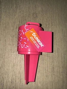 Dunkin’ Limited Edition Pink Sprinkles Beach Sand Cup & Phone Holder - Picture 1 of 5