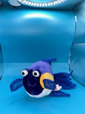 Ganz Webkinz Lil’Kinz Purple Goldfish HS512 Plush NO CODE - Image 1 of 4