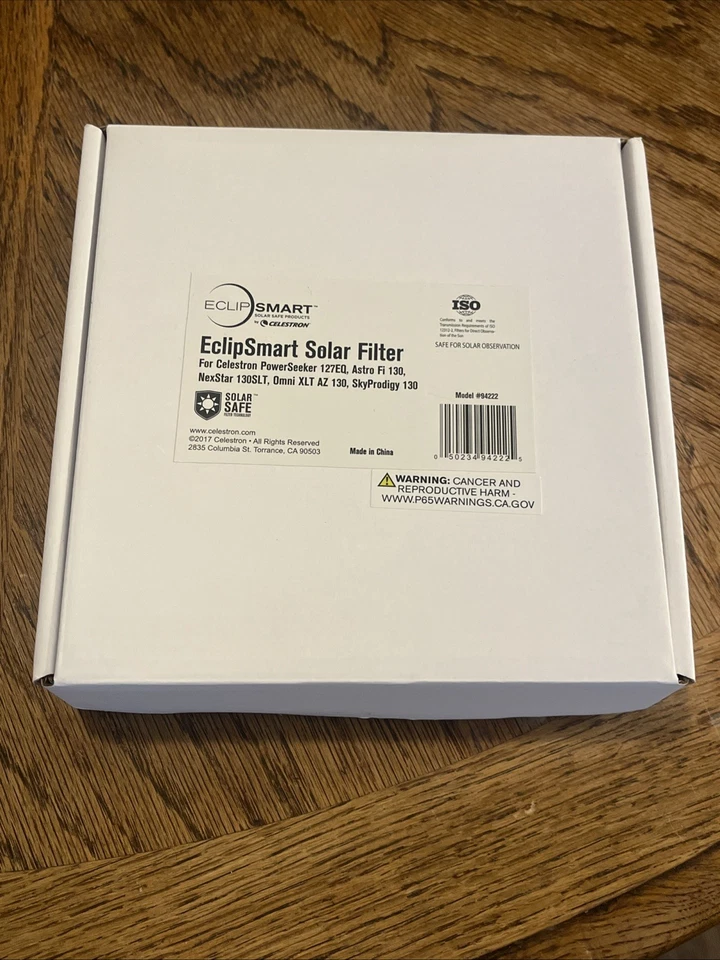 Celestron Eclipsmart Solar Filter - PS127EQ / 130SLT