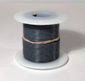 Cable de conexión 26 AWG UL1007 UL1569 100 pies carretes GRIS ~ 10 colores disponibles! - Imagen 1 de 1