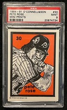 1984-1991 O'Connell & Son Ink Pete Rose #30 ***PSA 9.0 ***