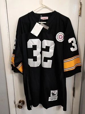 Camiseta Mitchell & Ness 1975 NFL Pittsburgh Steelers Franco Harris #32 leer descripción Foto 1 de 4