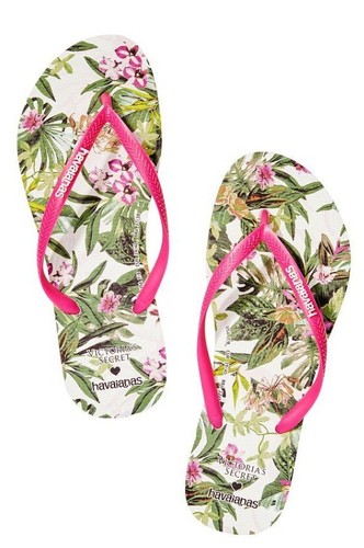 VANS Infradito Victoria Secret Havaiana's NUOVE TAGLIE XL 11 12 floreali tropicali