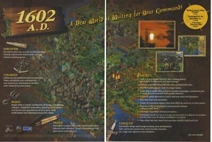 1602 A.D. Print Ad/Poster Art PC Big Box (B) - Picture 1 of 4