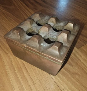 MCM Swedish Brass Ultima Ashtray by Holger Bäckström & Bo Ljungberg - Picture 1 of 3